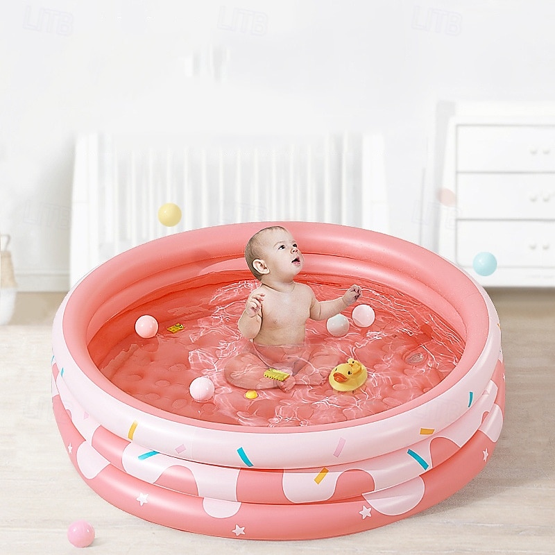 Piscina inflável redonda para bebês, piscina inflável portátil para crianças/crianças, piscina pequena com bomba, piscina infantil interna &centro de jogos aquáticos para crianças ao ar livre para de 2025 por €39.99 –P2
