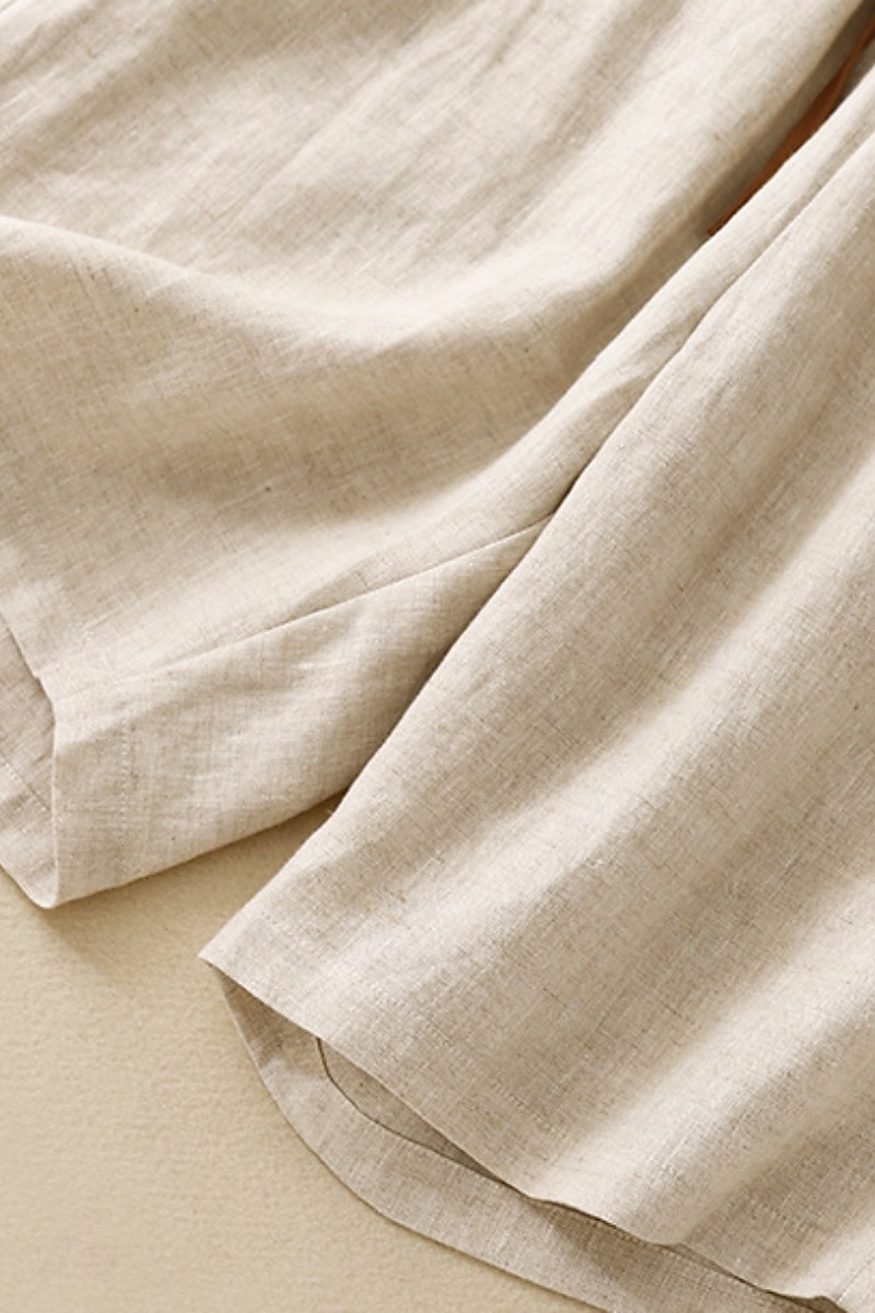 Pentru femei Pantaloni scurți din bumbac in Pantaloni Scurți Pantaloni Șic Stradă Casual Scurt Natural Simplu Buzunar Design Elastic cu Cordon Confortabil Exterior Comfortabil Stradă Casul / Zilnic 2025 - $21.99 –P5