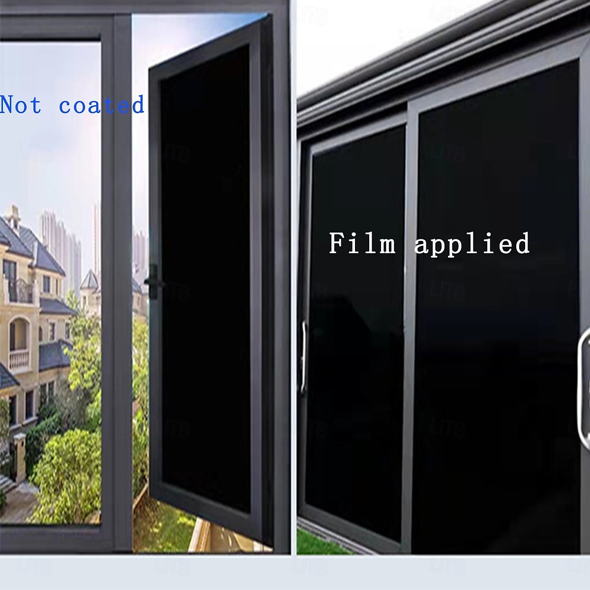 Window Film, Privacy Glass Sticker for Heat Insulation, Anti-Peeping Sunshade, UV Protection for Balcony and Home 2025 - $7.99 –P8