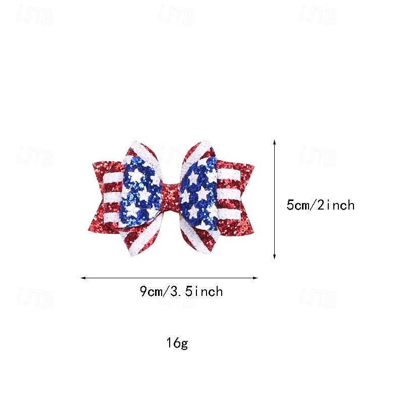 250th Anniversary USA Headband USA Flag Casual Adults' Women's Semiquincentennial Masquerade Independence Day / the Fourth of July Casual Festival Dress Up 2026 - $12.49 –P5