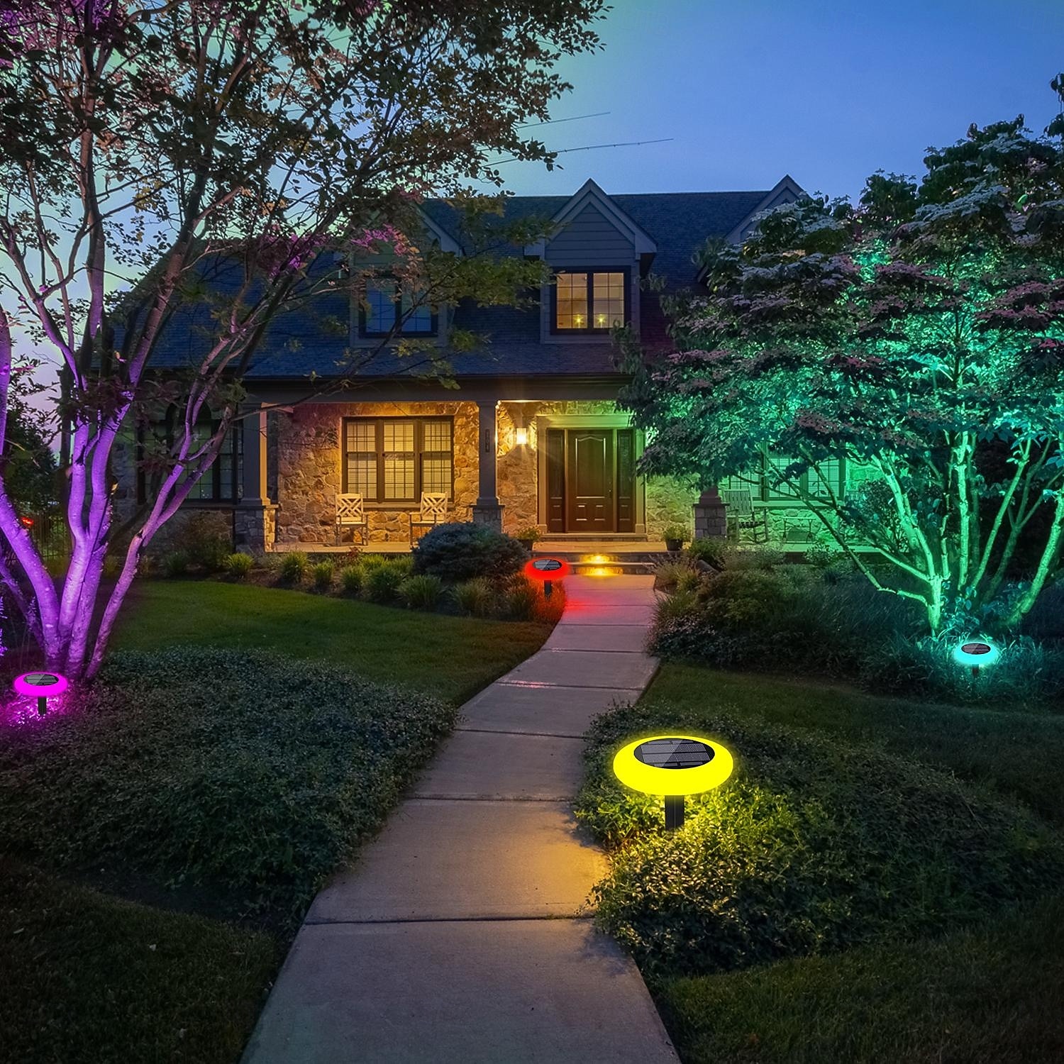 1 قطعة مصابيح LED تعمل بالطاقة الشمسية في الهواء الطلق مقاومة للماء RGB ضوء ملون ضوء حمام السباحة مقبس أرضي مزدوج الغرض تصميم منفصل IP65 مقاوم للماء فناء حديقة مسار حمام السباحة نافورة المناظر 2025 - $26.99 –P4