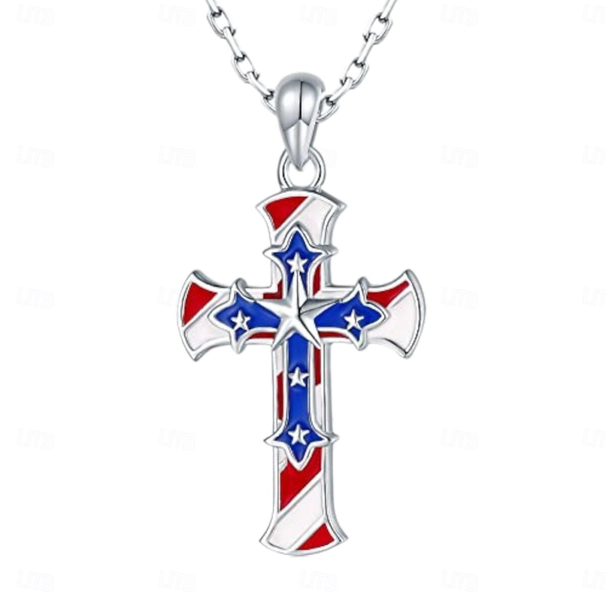 250e anniversaire des États-Unis Collier Drapeau des États-Unis Occasionnel Adulte Homme Femmes Semi-quincentenaire Mascarade Jour de l'Indépendance / 4 Juillet Festival Se déguiser de 2026 ? $9.49 –P1