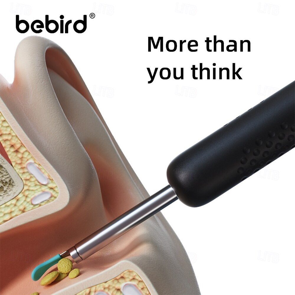 BEBIRD R1 Wax Removal Tool for Ear - Spade Ear Canal Cleaner with Camera 1080P Earscope Wax Remove Ear Picker with Vari Replacement Tips Camera with 6LED Light for Ear/Nose/Throat Examination 2025 - $47.99 –P7
