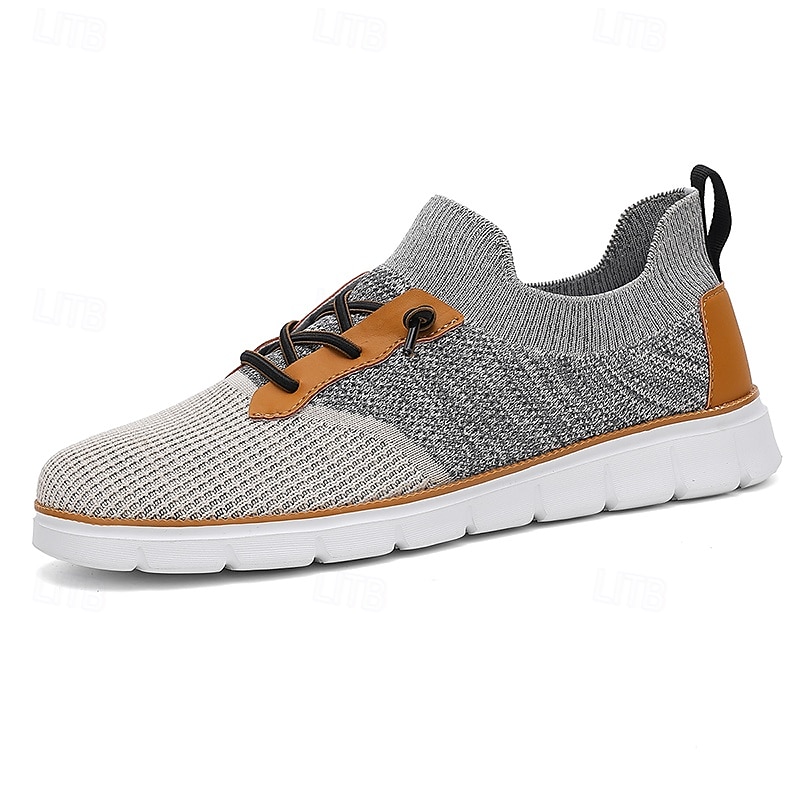 Men's Knit Athletic Sneakers – Lightweight Breathable Running and Walking Shoes for Gym, Work and Travel 2025 - $34.99 –P3