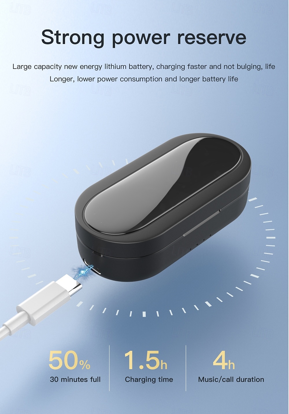 Q60 TWS Bluetooth Earphone 9D Stereo Wireless Headphone In-Ear HiFi Earbud HandsFree Headset With Microphone For Xiaomi iPhone 2025 - $15.99 –P11