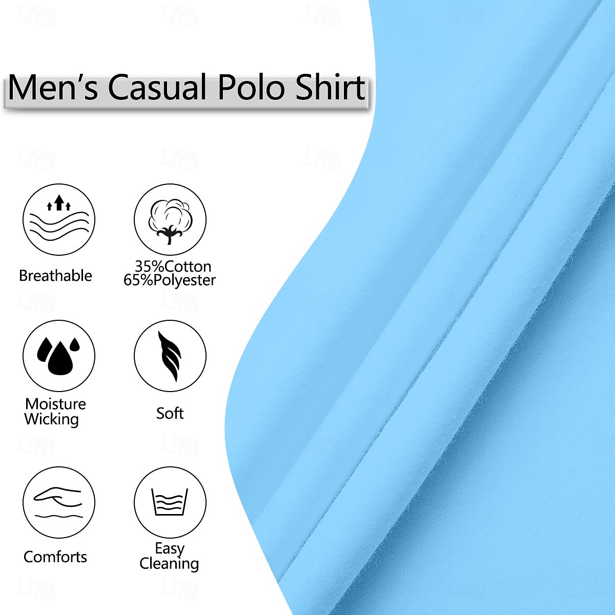 Herren Poloshirt aus Baumwollmischung Golfshirt Lässig Ferien Revers Kurzarm Mode Basic Hahnentrittmuster Karo Patchwork Tasche Sommer Normale Passform Weiß Orange Khaki Dunkelgray Leicht Blau 2025 - $21.99 –P2
