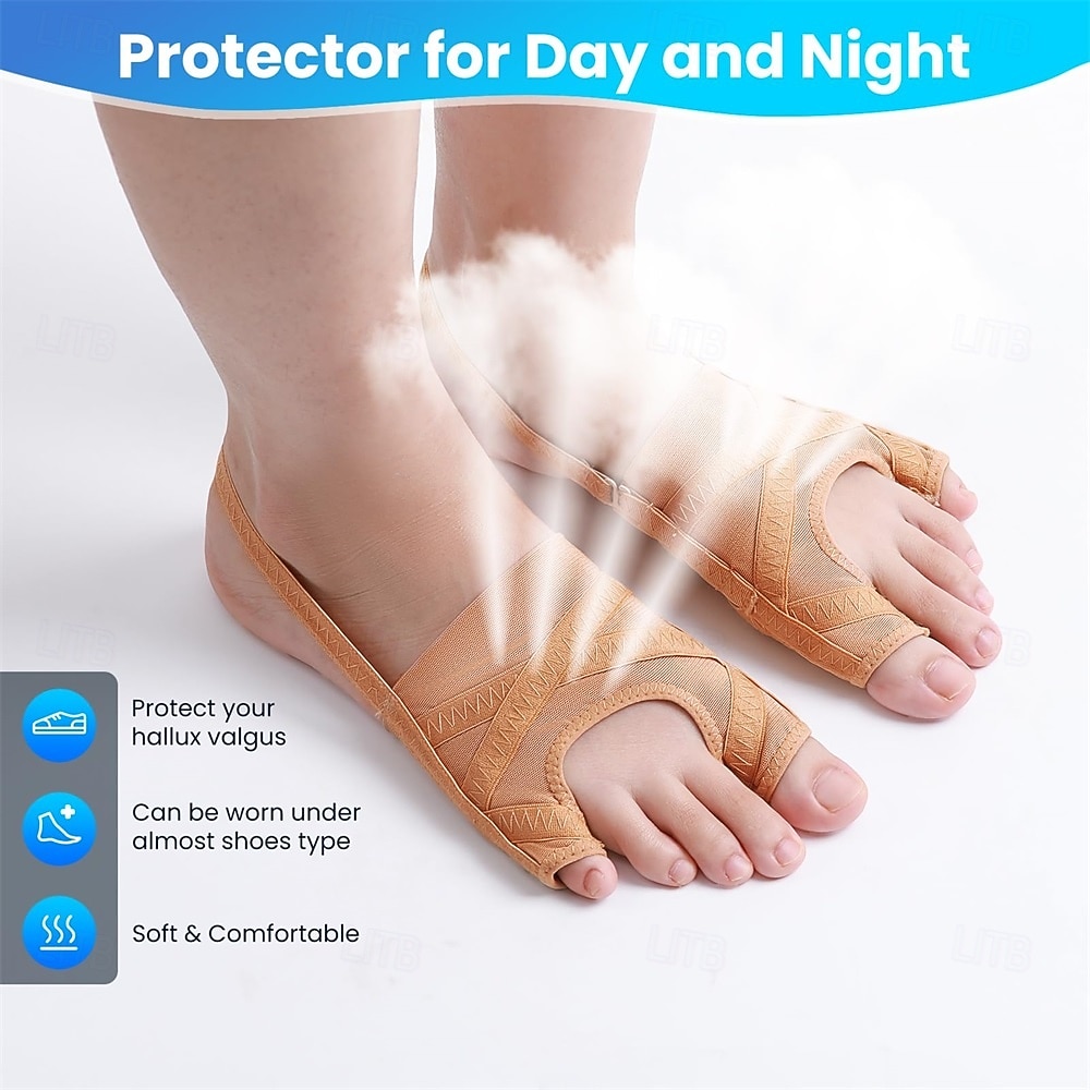 Bunion Corrector for Women and Men,Union Relief Protector Guards for the Thumb and Little Toe,Toe Corrector for Left and Right Foots, 1 Pai 2026 - $23.99 –P5