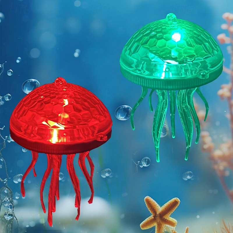 1 pc ao ar livre luzes de água-viva solar jardim luzes flutuador de água luz diy montagem piscina luz fonte piscina luz colorido festa ao ar livre atmosfera luz de 2025 por $13.49 –P12