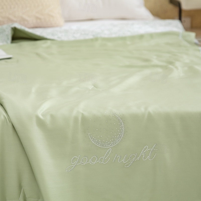 Colcha de Verão Resfriante Respirável Edredom Leve para Dorminhocos Calorosos para Manter Fresco para Suores Noturnos Azul Verde Amarelo de 2025 por $59.99 –P3