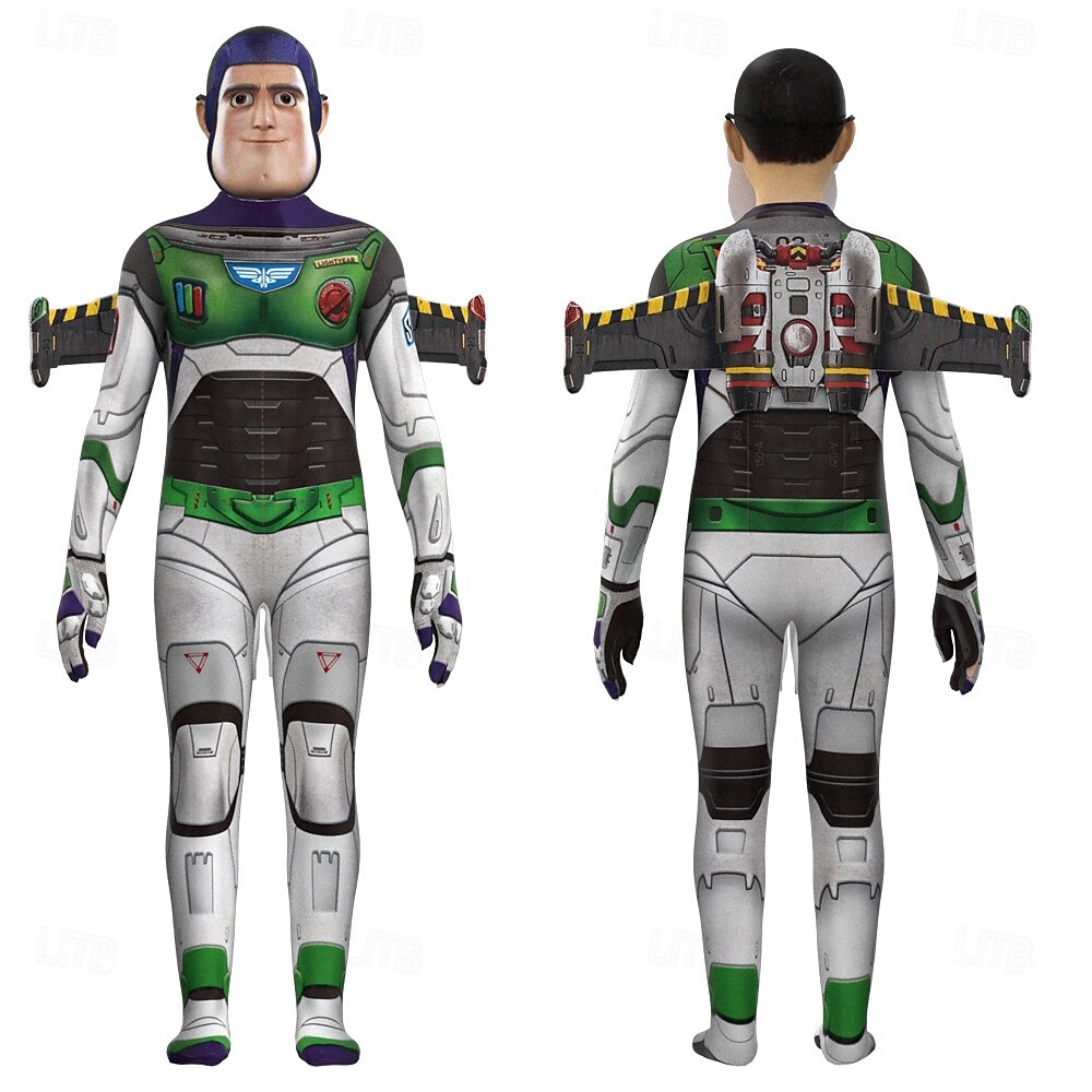 Buzz Lightyear Jumpsuit Bodysuits Onesie Costume Party Cosplay Movie Cosplay for Men's Boys Kid's Adults' Halloween Event / Party 2025 - $41.99 –P1