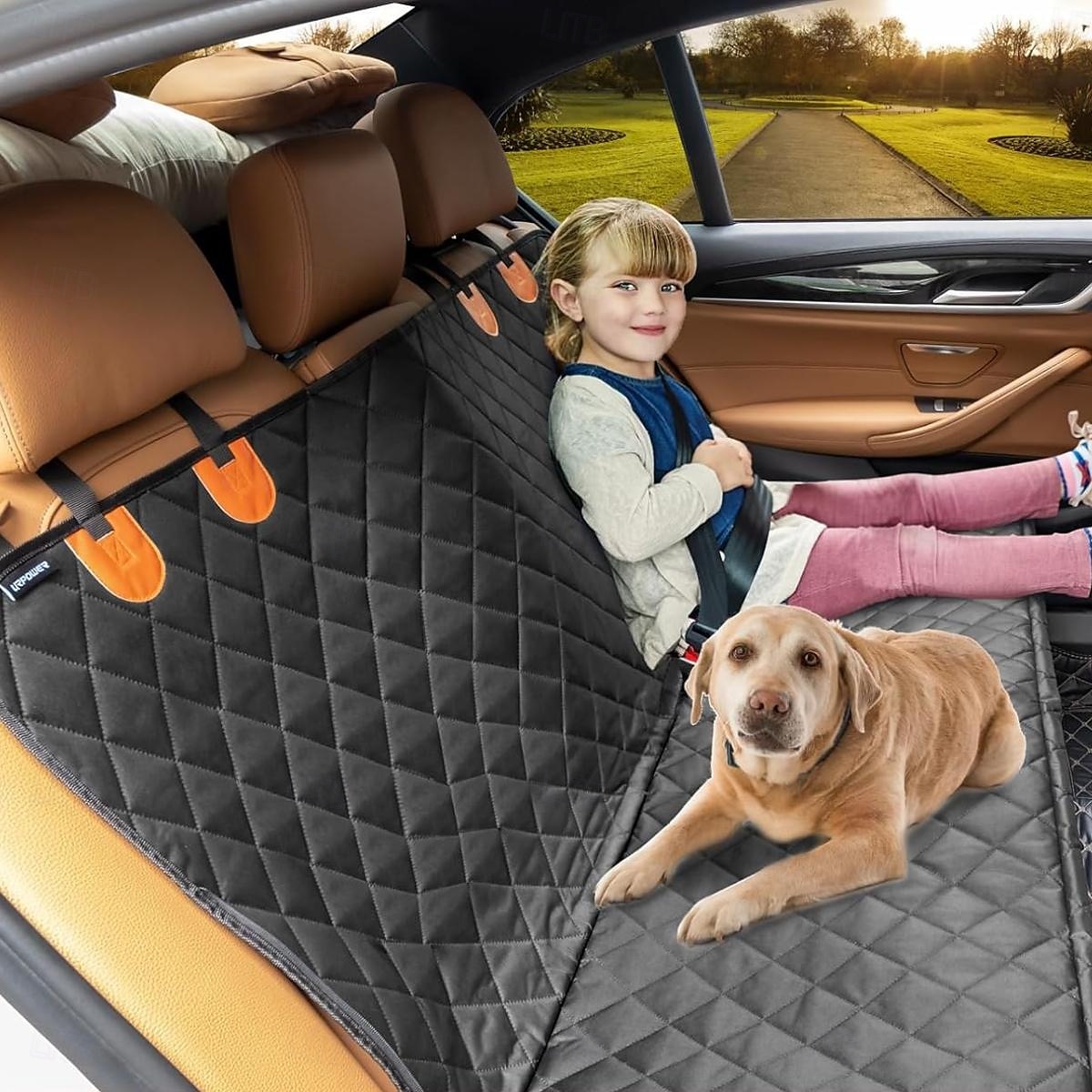 Dog Car Seat Cover for Pets Waterproof Seat Cover Heavy Duty Scratch Proof Nonslip Durable Soft Back Seat Covers for Cars 2025 - $54.99 –P6