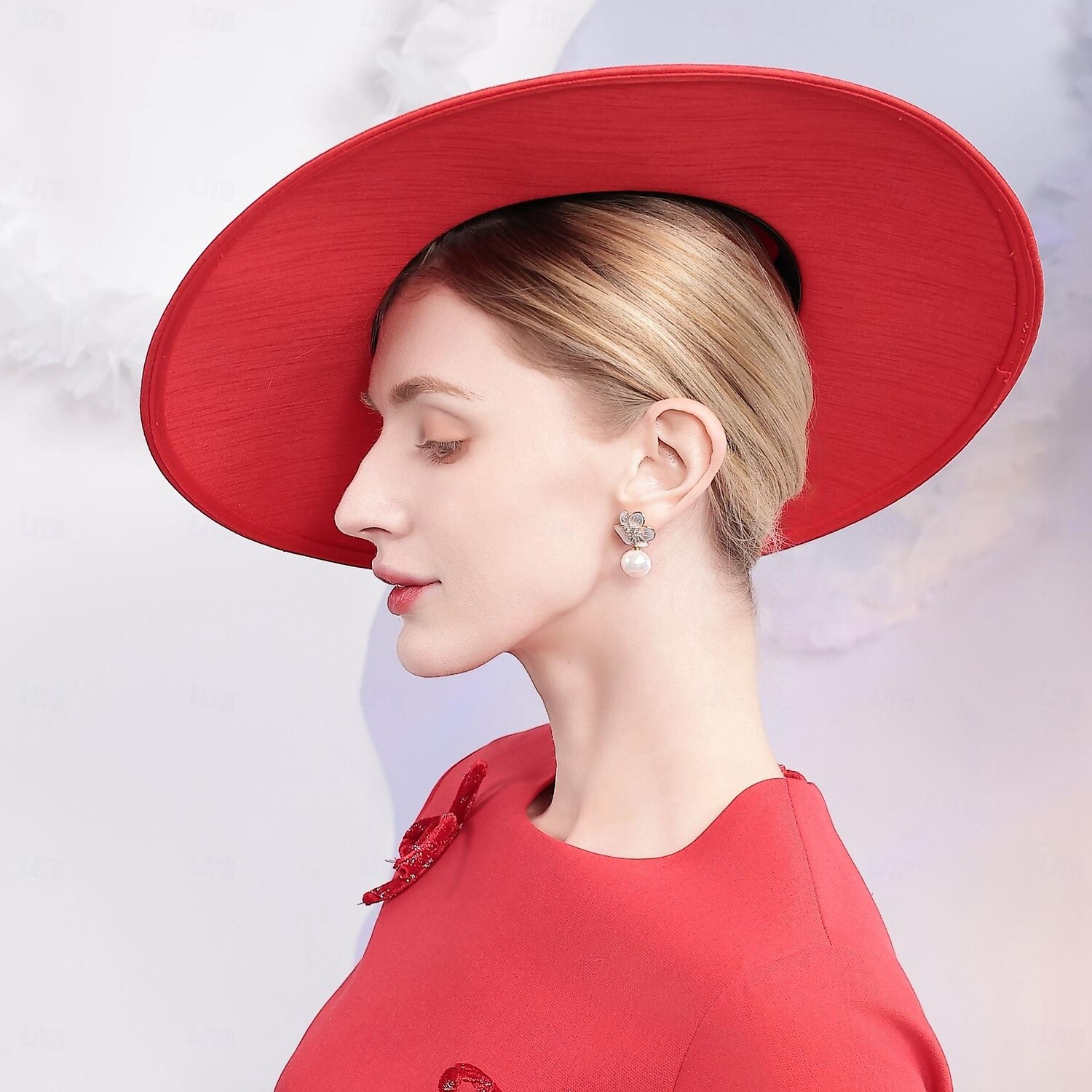 Elegant Sweet Flax Hats with Bowknot / Party / Evening Headpiece/ Office & Career / Graduation / Congratulations / Anniversary / Back To School / Outdoor / Carnival Hats Race Day Dress 2025 - $81.99 –P16