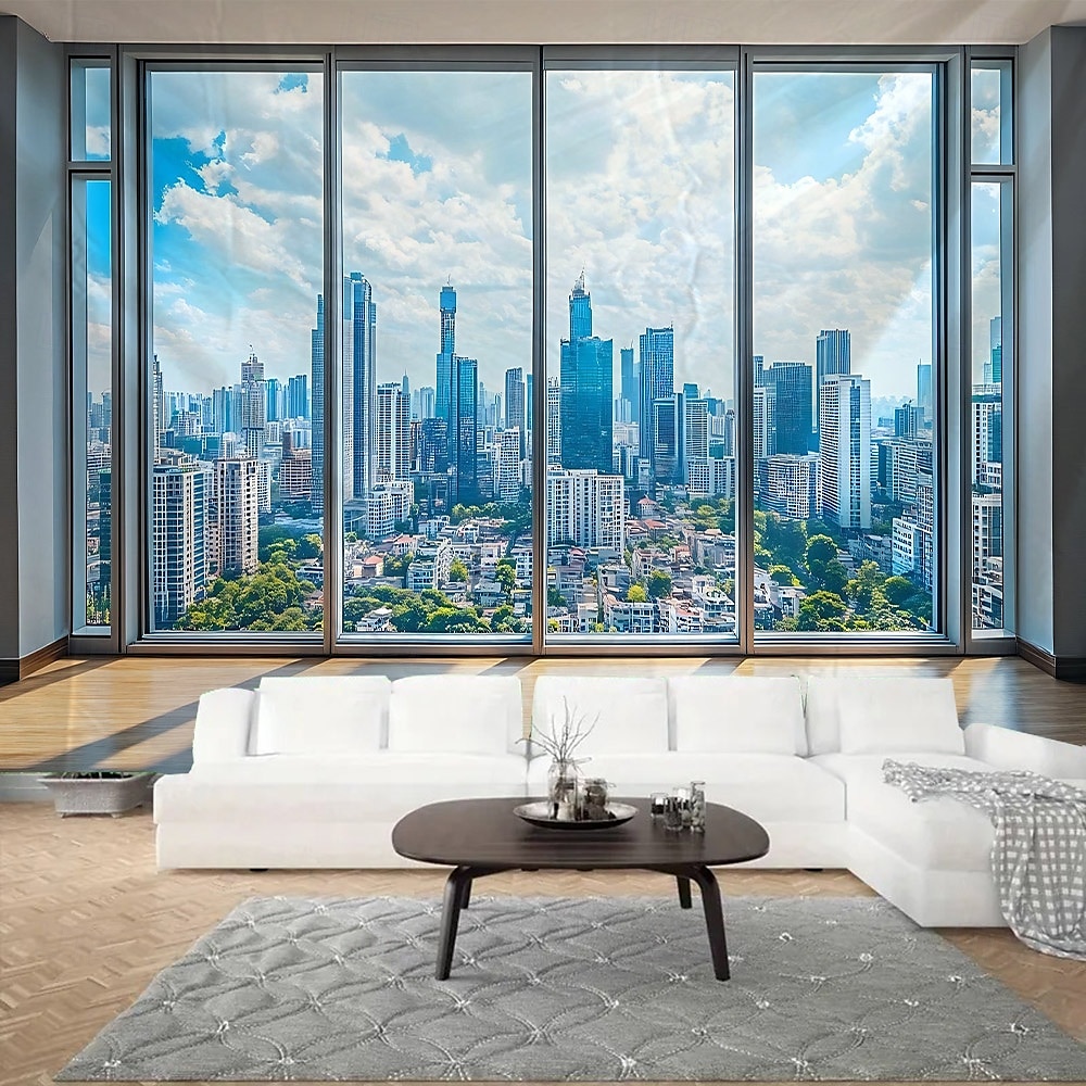 Beautiful natural scenery outside the window Hanging Tapestry Wall Art Large Tapestry Mural Decor Photograph Backdrop Blanket Curtain Home Bedroom Living Room Decoration 2026 - $17.99 –P2
