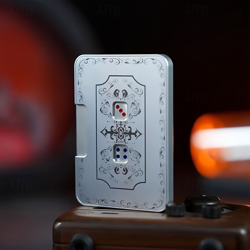 Lanciatore di dadi meccanici creativi, giocattoli antistress portatili con dadi meccanici, giostra di dadi a decompressione in alluminio, dadi da gioco creativi del 2025 a $33.99 –P2