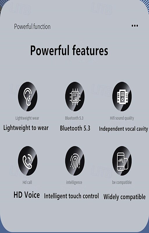 GD06 Open-Ear Wireless Earbuds Bluetooth 5.3 – TWS Clip-On Sport Headphones with Mic, Low Latency Gaming, HD Call, IPX5 Waterproof 2025 - $19.99 –P2