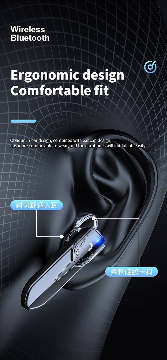 M81 Bluetooth 5.2 TWS Wireless Headset with Mic – HD Noise Cancelling, Long Battery Life, Dual Device Connection, Ergonomic In-Ear Earbud for Driving/Work/Calls 2025 - $23.99 –P8
