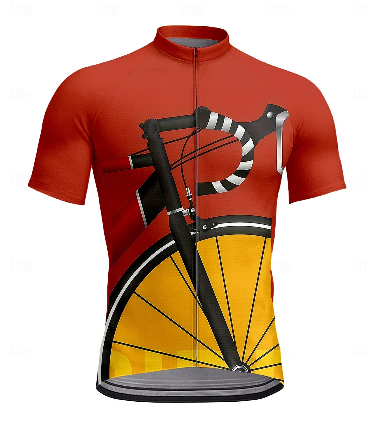 Per uomo Maglia da Ciclismo Manica Corta Bicicletta Maglietta Top con 3 tasche posteriori Resistente ai Raggi UV Traspirante Asciugatura Rapida Cerniera Frontale Rosso Gli sport Abbigliamento del 2025 a $28.99 –P1