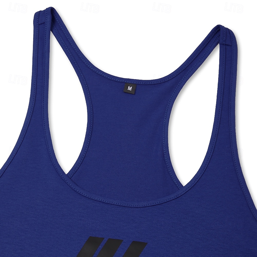 Bărbați Bluză Vestă Cămașă fără mâneci Tricou Gym Muscle Fără manșon În U Vară Simplu Modă Clasic Comfortabil Casual Sport Concediu Negru Alb Galben Top tricou pentru bărbați 2025 - AU $18.89 –P9