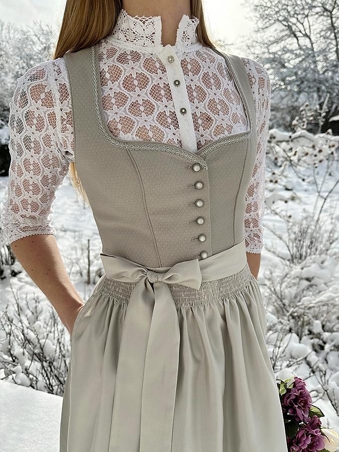 Oktoberfest Jurken Dirndl Trachtenkleider hulp in de huishouding Bavarian Duits Weiden Dames Doek in traditionele stijl Kleding Schort Zonder blouse 2025 - $63.99 –P1