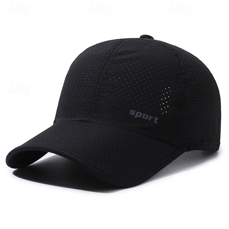 Șapcă de Baseball Șapcă de tenis Bărbați Șapcă Literă & Număr Protecție Solară Confortabil la umezeală Respirabil pentru Tenis Baseball Pickleball Vară Negru Albastru Marin Închis Kaki 2026 - $7.99 –P7