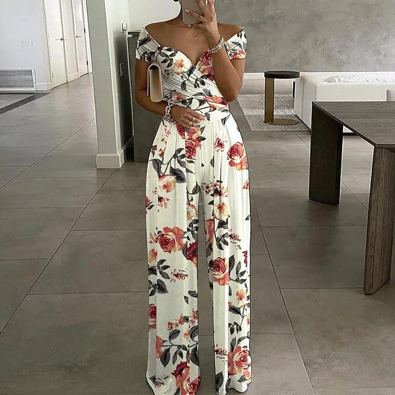 Damen Normal Overall Streetwear Einfarbig Ärmellos Schulterfrei Druck Straße Täglich Normale Passform Schwarz Weiß Rote Sommer 2026 - $25.99 –P6