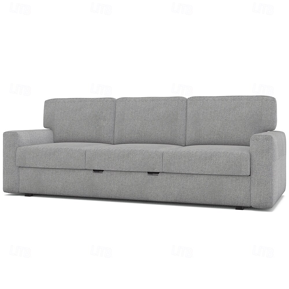 Sofabezug passend für Bårslöv-Sofa, einfarbig, gesteppte Polyester-Schonbezüge 2025 - $165.99 –P2