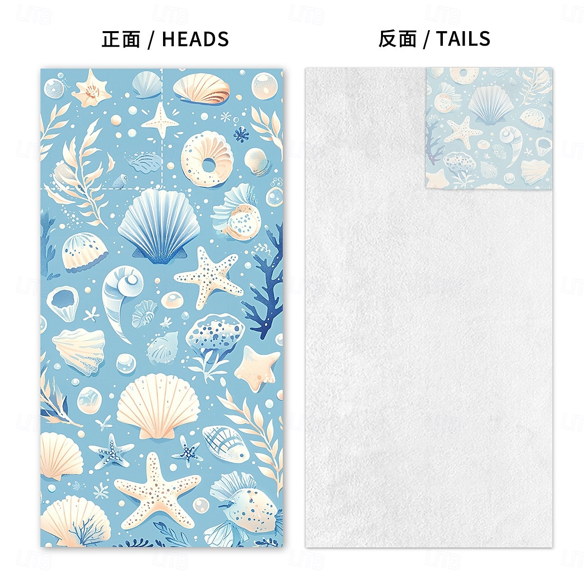 Serviettes de piscine à séchage rapide, serviettes de plage absorbantes 2 en 1, serviettes de camping pliables dans un sac de rangement, pliables, pour piscine, salle de bain, camping de 2025 ? $12.49 –P2
