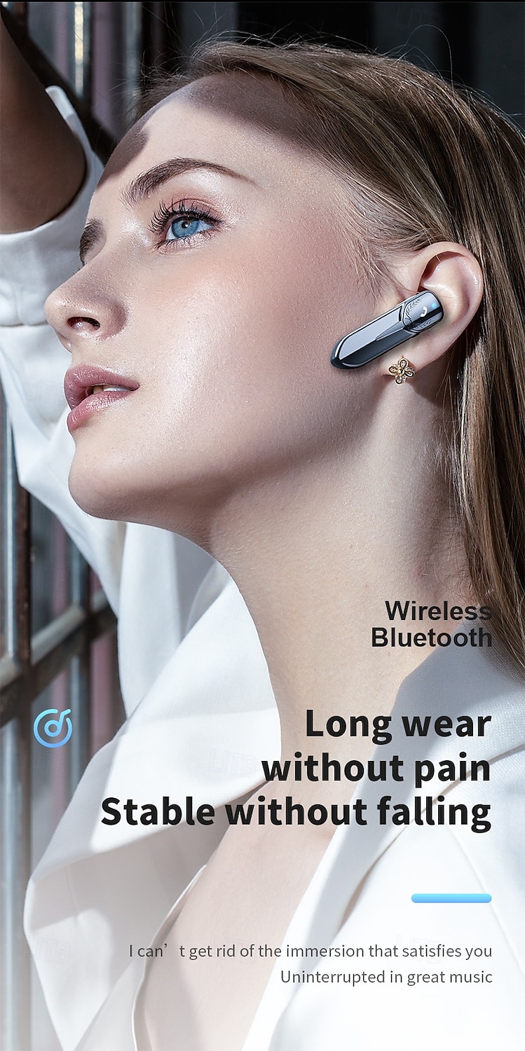 M81 Bluetooth 5.2 TWS Wireless Headset with Mic – HD Noise Cancelling, Long Battery Life, Dual Device Connection, Ergonomic In-Ear Earbud for Driving/Work/Calls 2025 - $23.99 –P7