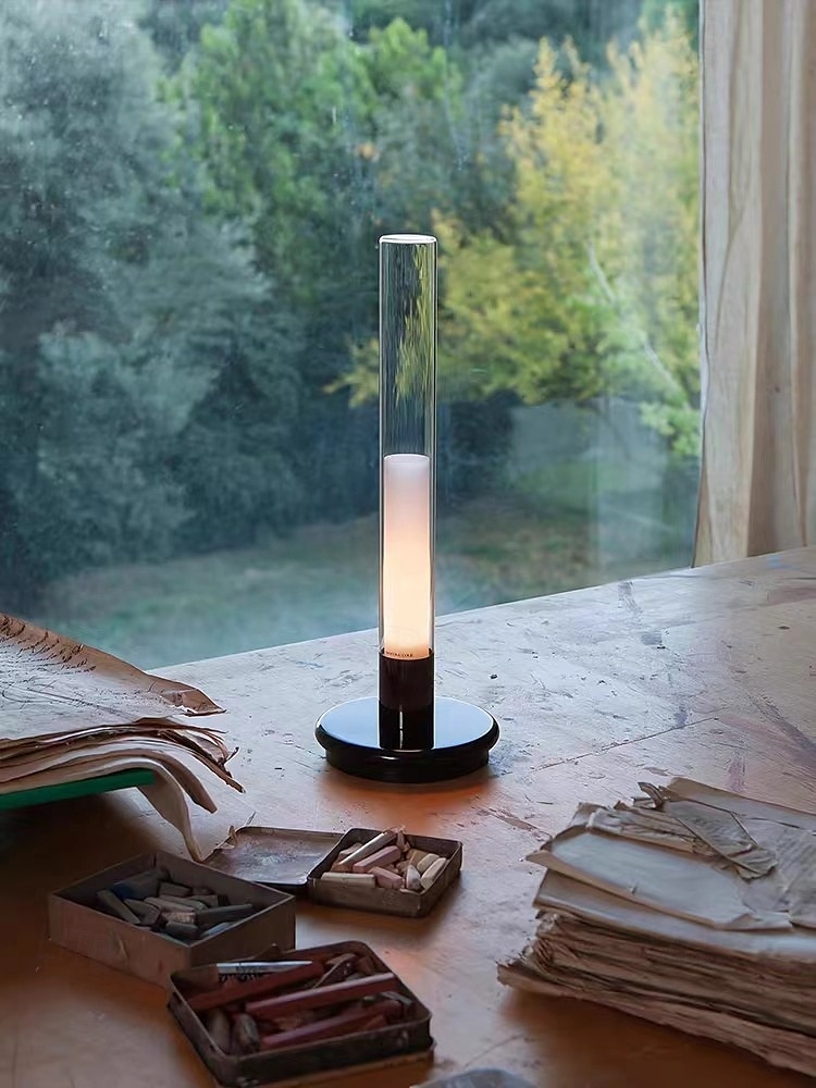 LED Table Lamp, Soft Light No Stroboscopic Rechargeable Ambient Light Touch Controls Multi Tone Lighting 1800mAh High Capacity Battery LED Night Light for Dinner Bar Restaurant 2025 - $99.99 –P2