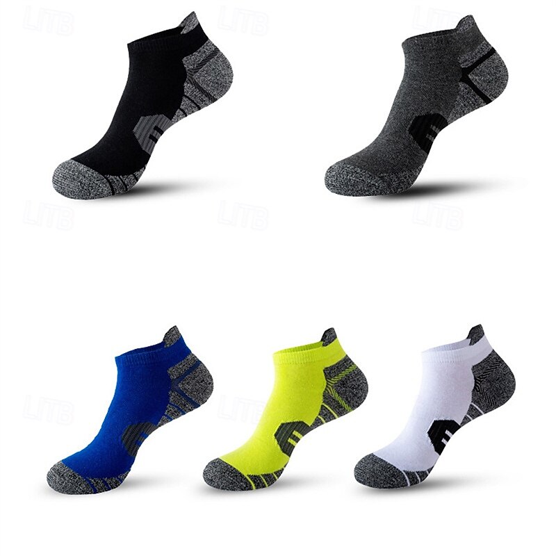 Муж. Мульти пакеты Носки Носки для бега Повседневные носки Черный Белый Цвет Контрастных цветов Отпуск Для занятий спортом Повседневные Классический Средней плотности Весна Осень Мода На каждый день 2025 - $10.49 –P19