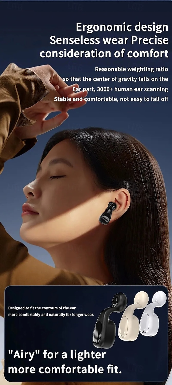 Z58 Ear Hook Bluetooth 5.0 Wireless Headphones – TWS Low Latency Gaming Earbuds with Mic, HiFi Sound, Noise Reduction for Sports & Travel 2025 - $20.99 –P11