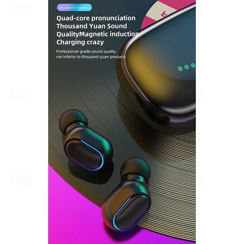 T11 TWS Wireless Earbuds In-Ear Bluetooth 5.0 Headphones – Low Latency Sports Gaming Earphones with Mic, LED Display, Charging Case 2025 - $23.99 –P6