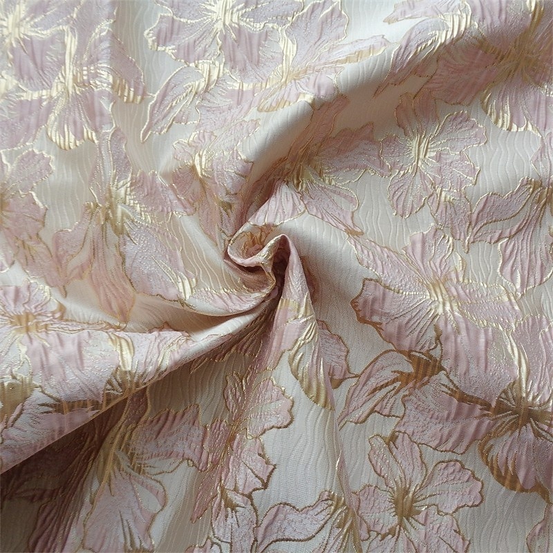 Sukienki koktajlowe Jacquard Brokatowy w kształcie litery A Elegancka sukienka formalna weselna do kostek Krótki rękaw Z dekoltem w serek Nylon z kokardą(ami) Kieszonka Sukienka dla gościa weselnego 2025 - $139.99 –P7