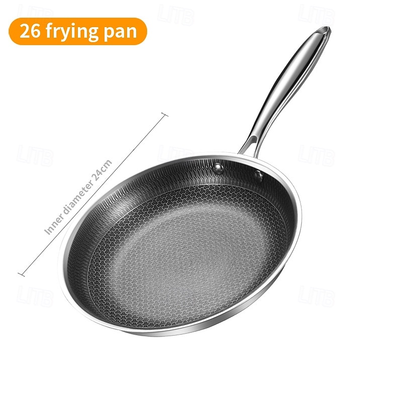 Non Stick Frying Pans, Hybrid Ceramic Stainless Steel Pan, Skillet with Stay-Cool Handle, Non Toxic, PFAS PFOA PTFE Free, Dishwasher & Oven Safe, Induction, Compatible with All Cooktops 2025 - $32.99 –P2