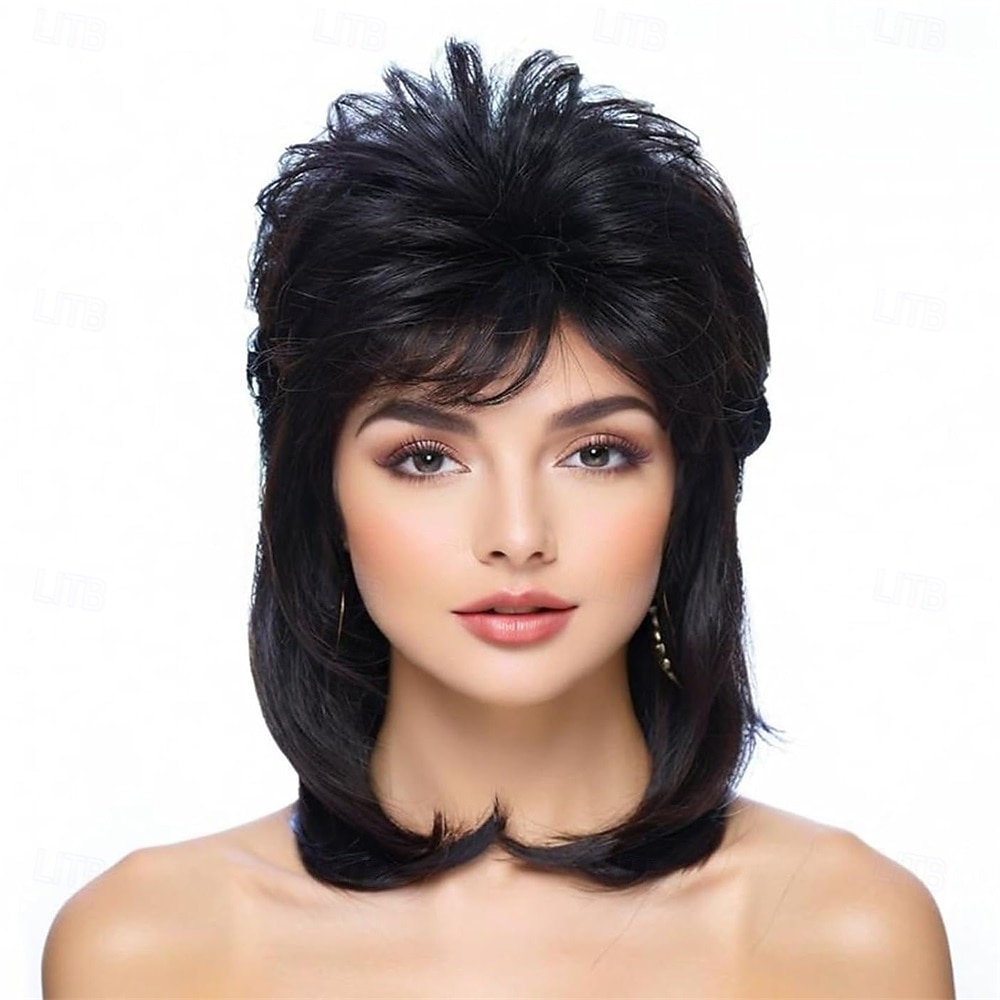 Mullet Wigs for WomenJoe DirtEmo Wig80s 90s Costumes Fancy Party Accessory Cosplay Wig Halloween Man 2026 - $24.99 –P8