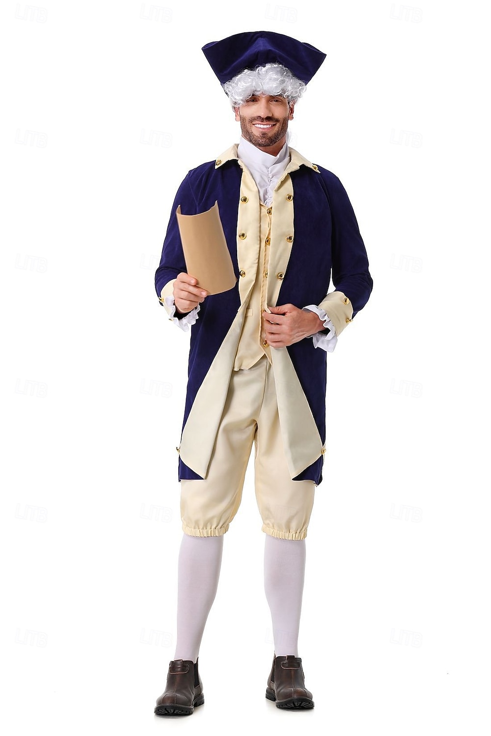 عتيق / معتق روكوكو القرن ال 18 زي تأثيري ملابس العصر الاستعماري ملابس تنكرية رجالي للصبيان عيد الرعب مهرجان مناسب للحفلات أداء حفلة تنكرية للأطفال للبالغين معطف سترة بنطلونات 2026 - $66.99 –P4