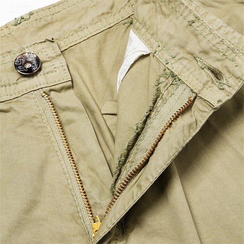 Per uomo Bermuda Pantaloncini cargo Shorts Shorts da Spiaggia Shorts da Lavoro Coulisse alla gamba Multi-tasche 6 tasche Semplice Lunghezza al ginocchio Casuale Quotidiano All'aperto Vacanza del 2026 a $35.99 –P11