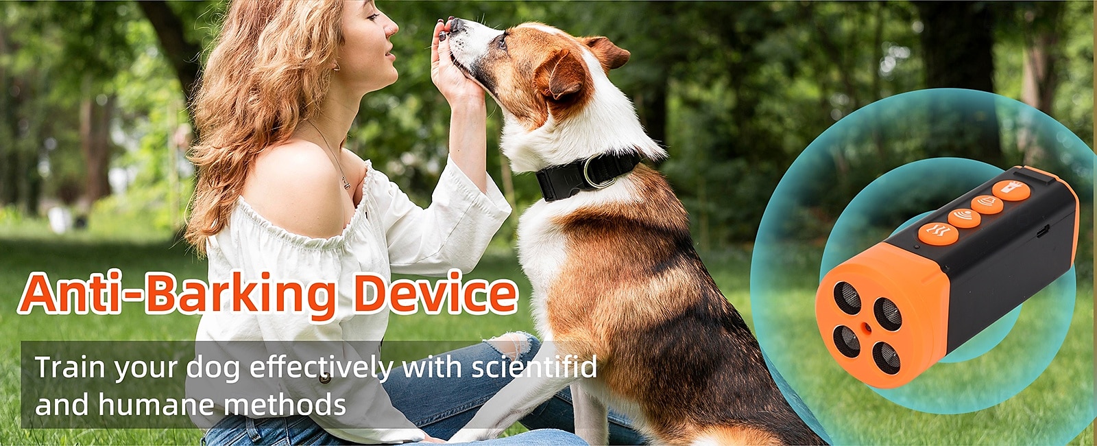 Ultrasonic Dog Bark Control Device SU40 High-Power Dog Repellent with LED light 2025 - $50.99 –P1
