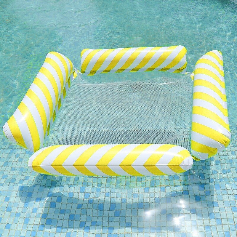 1 Pack Hammock Pool Floats Adults Multi-Purpose Inflatable Pool Floats PVC Water Hammock Lounge Floaties 2025 - $33.99 –P15