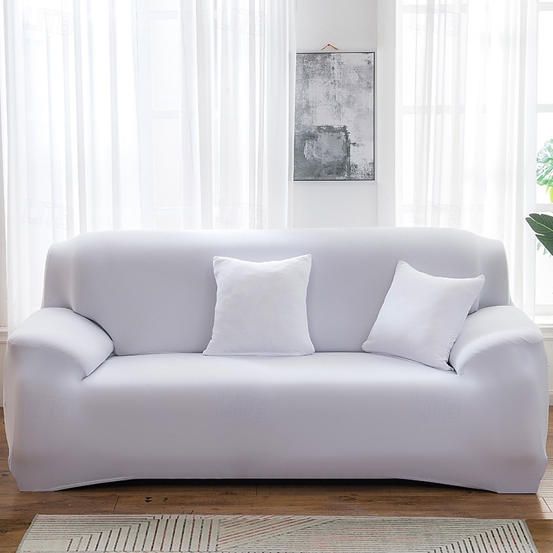 sofföverdrag för vardagsrum, 4-sits stretchmöbelskydd dammtät loveseat-överdrag allt-inklusive överdrag möbelskydd stolsöverdrag för vardagsrum 2025 - $15.49 –P19