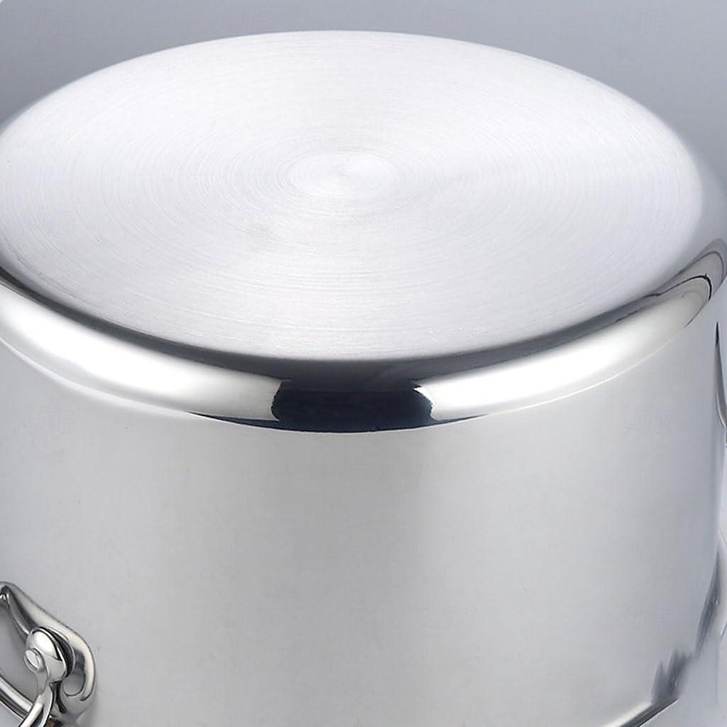 marmite à lait épaissie, marmite à trois couches en acier, corps de marmite extra épais intégré, marmite à poignée unique, marmite à soupe pour ragoût, marmite à soupe de 2025 ? $52.99 –P4