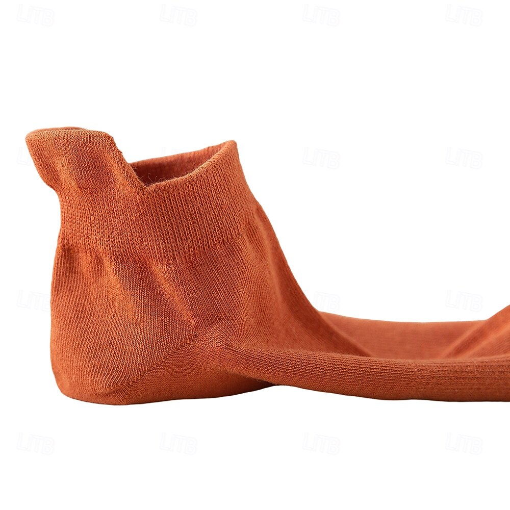 Мужчины 1 пара Носки Носки-невидимки и сверхтонкие носки Черный Белый Цвет Сплошной цвет Полотняное плетение Школа Официальные на открытом воздухе Тонкая ткань Лето Весна Осень 2026 - $3.99 –P8