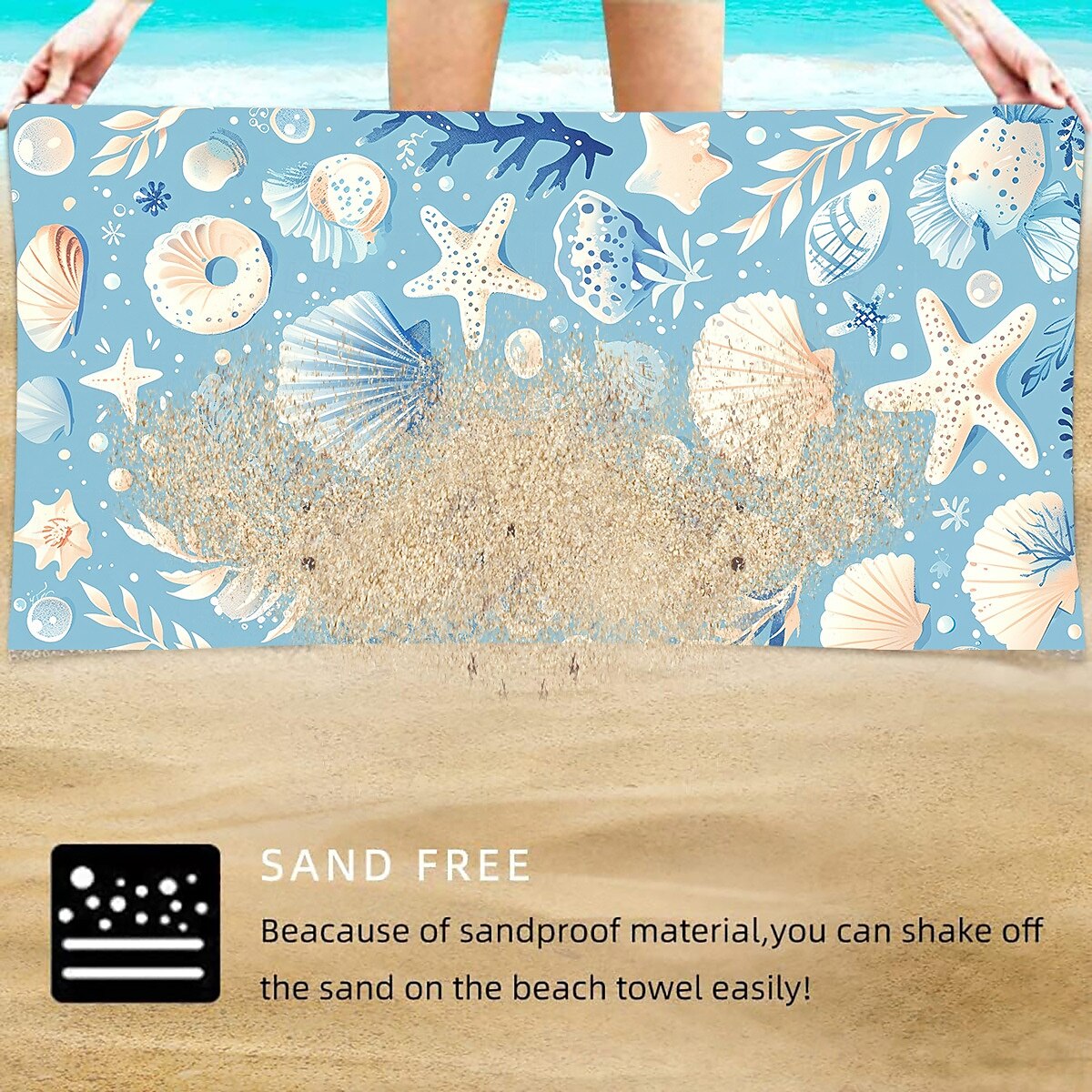 Serviettes de piscine à séchage rapide, serviettes de plage absorbantes 2 en 1, serviettes de camping pliables dans un sac de rangement, pliables, pour piscine, salle de bain, camping de 2025 ? $12.49 –P4