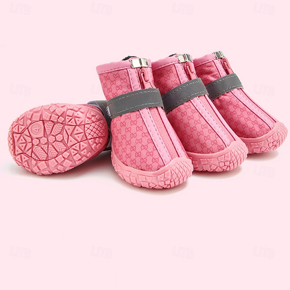 Zapatos para perros grandes, pequeños y medianos: botas transpirables para perros para verano, pavimento caliente, protector de patas para caminar al aire libre, botines de goma antideslizantes para 2025 - $23.99 –P1