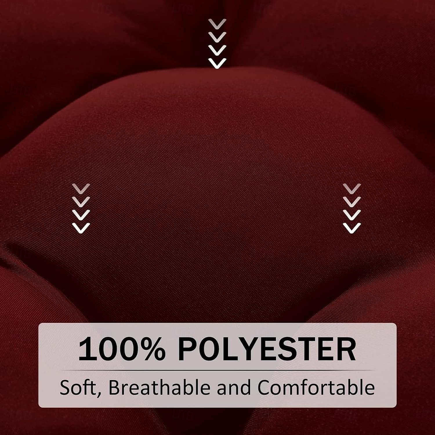 Coussins de chaise d'extérieur, coussin de banc en mousse à mémoire de forme imperméable et rembourré pour balançoire, causeuse, meubles de patio 130*50 de 2025 ? $31.99 –P3