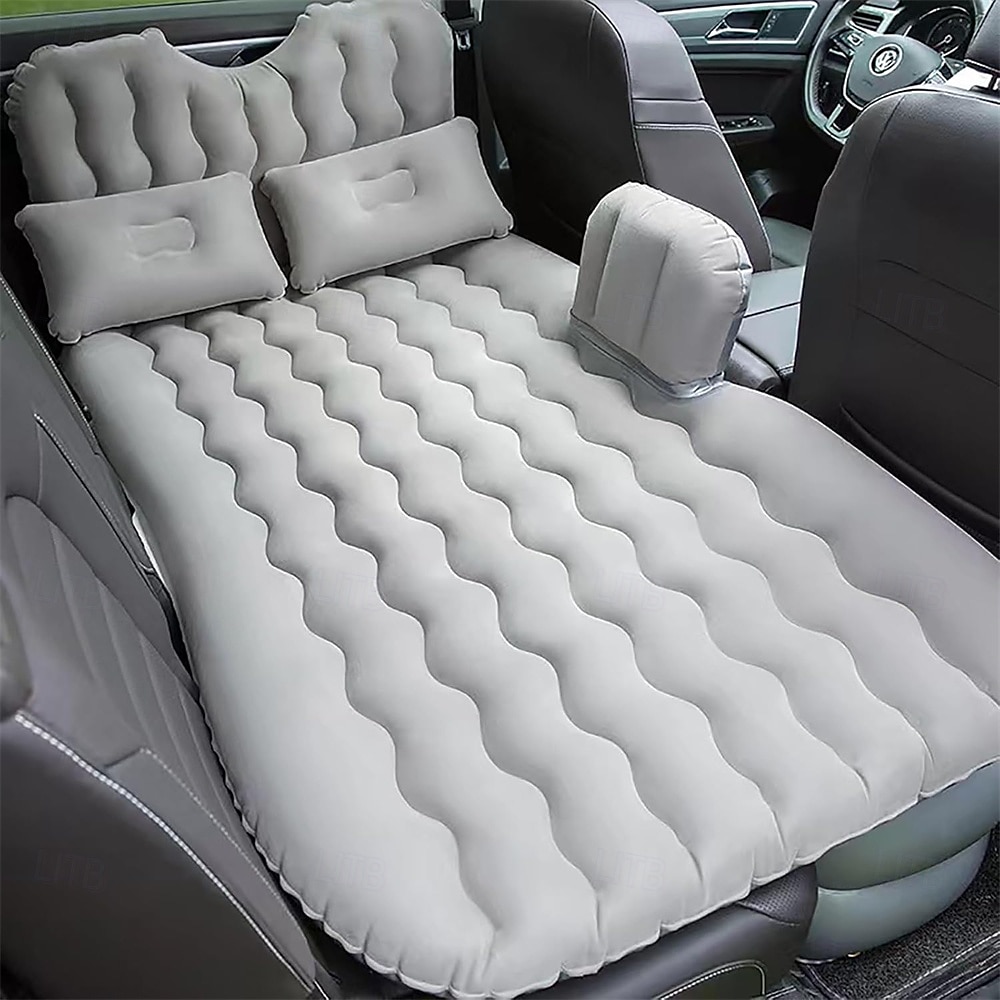 colchão de ar inflável para carro, assento traseiro, cama, colchão de ar inflável para carro com bomba, assento traseiro engrossado, cama de viagem para acampamento em viagem de 2025 por $88.99 –P8