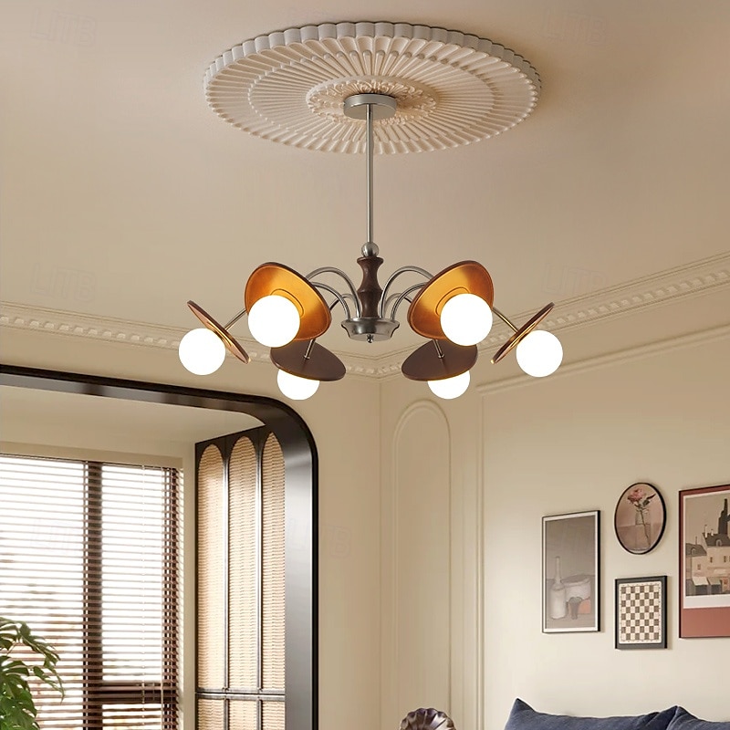 Lampadario a sospensione a LED con 3/6/8 teste, lampadario Firefly, illuminazione a sospensione a LED, lampada da soffitto postmoderna, lampada a sospensione, lampadina inclusa, AC220V AC110V del 2025 a $499.99 –P6