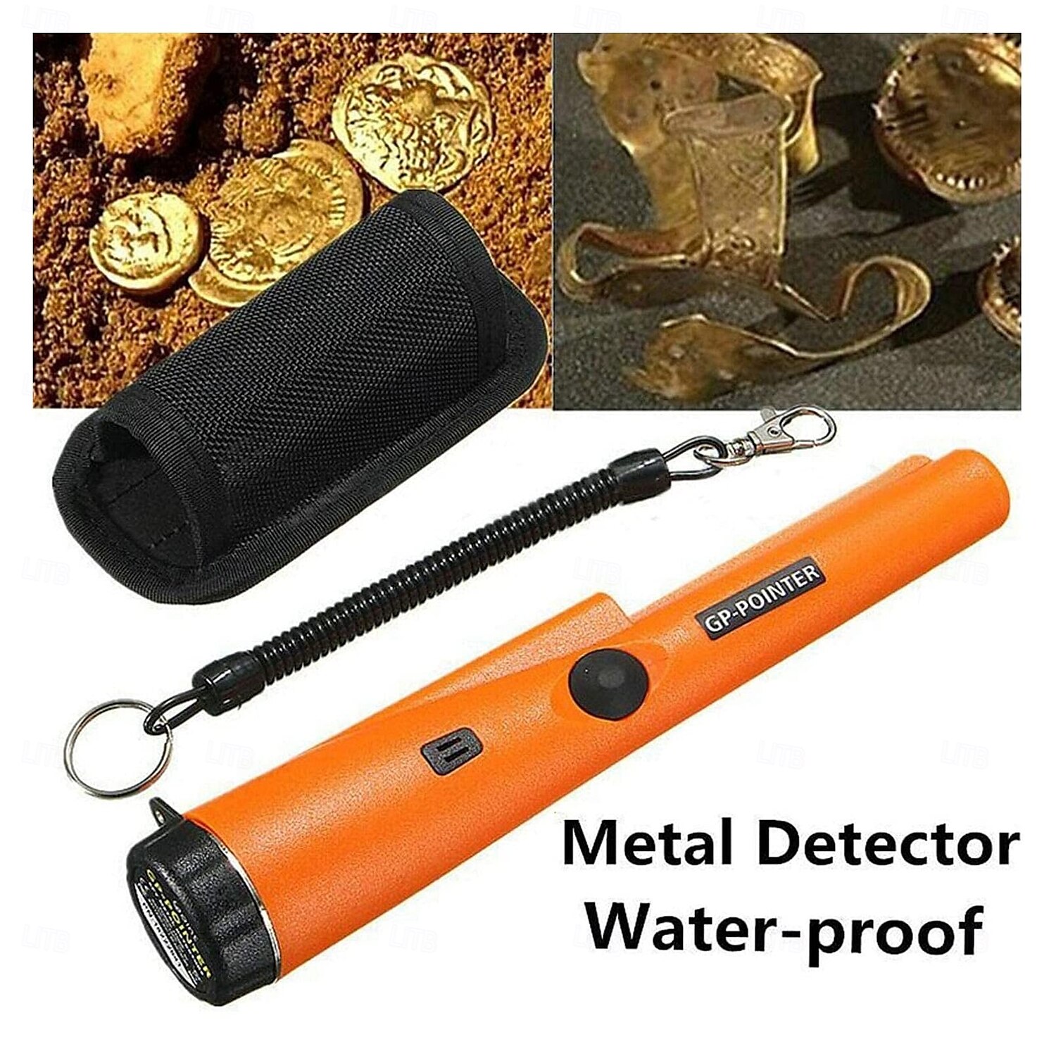 700 Handheld Metal Detector Waterproof GP Pointer with LED Light for Outdoor Treasure Hunting, Archaeology & Security Inspection 2025 - $117.99 –P12