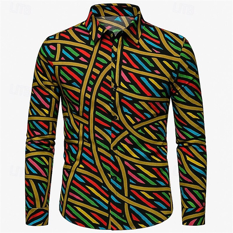 Retro Vintage 1970er Hemd LGBTQ Regenbogen Kostüm Herren Halloween Karneval Pride Parade Pride-Monat Festival Erwachsene Hemd 2026 - $27.99 –P3