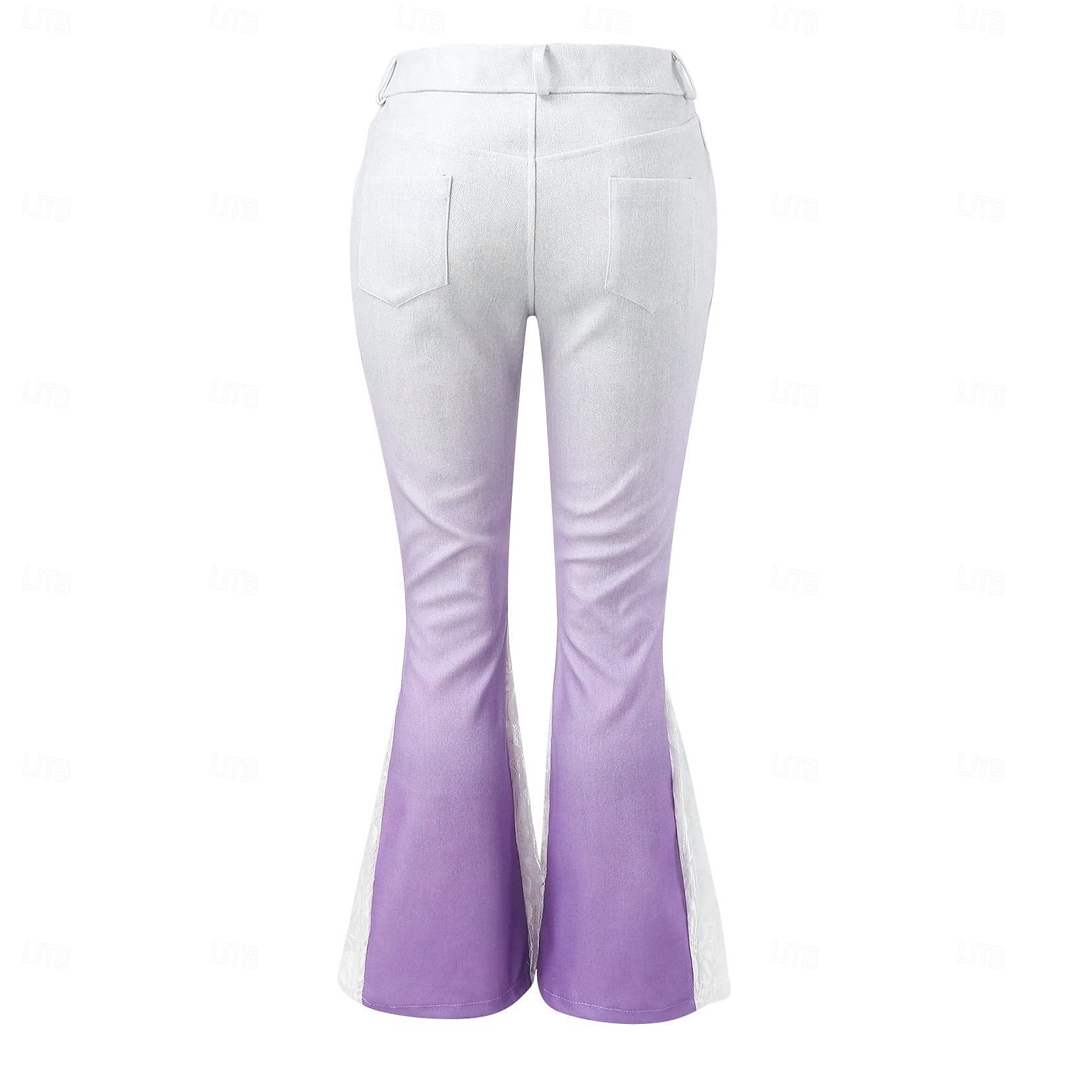 Retró Boho 1970-es évek Bell Bottom Pants Bő nadrág Hippi Közepes derekú Jelmez Női Mindszentek napja Farsang Vakáció Hétköznapi zenei fesztivál Felnőttek Nadrágok 2025 - $37.99 –P4